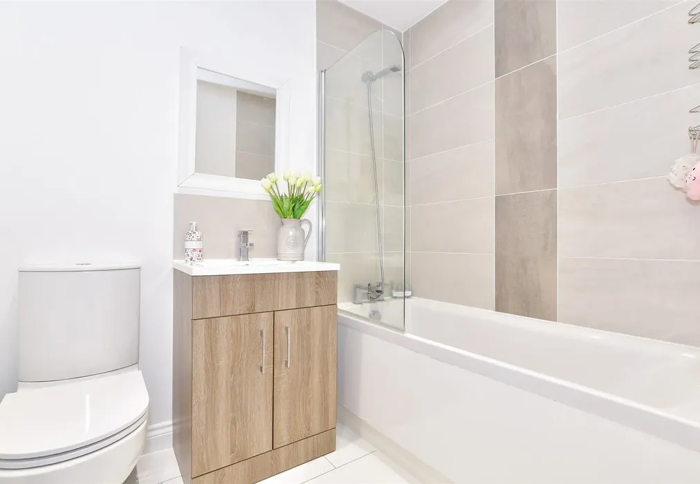 Bathroom - Lodge Close, Allington, Maidstone, Kent - Wards of Kent