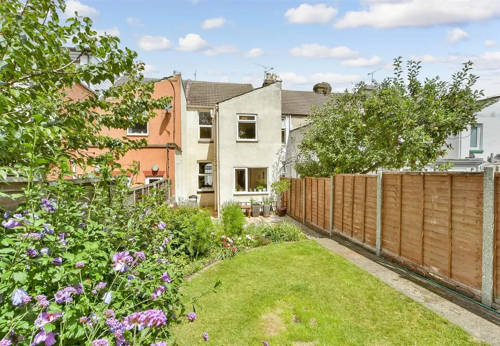 Rear Garden - Paget Street, Gillingham, Kent - Wards of Kent