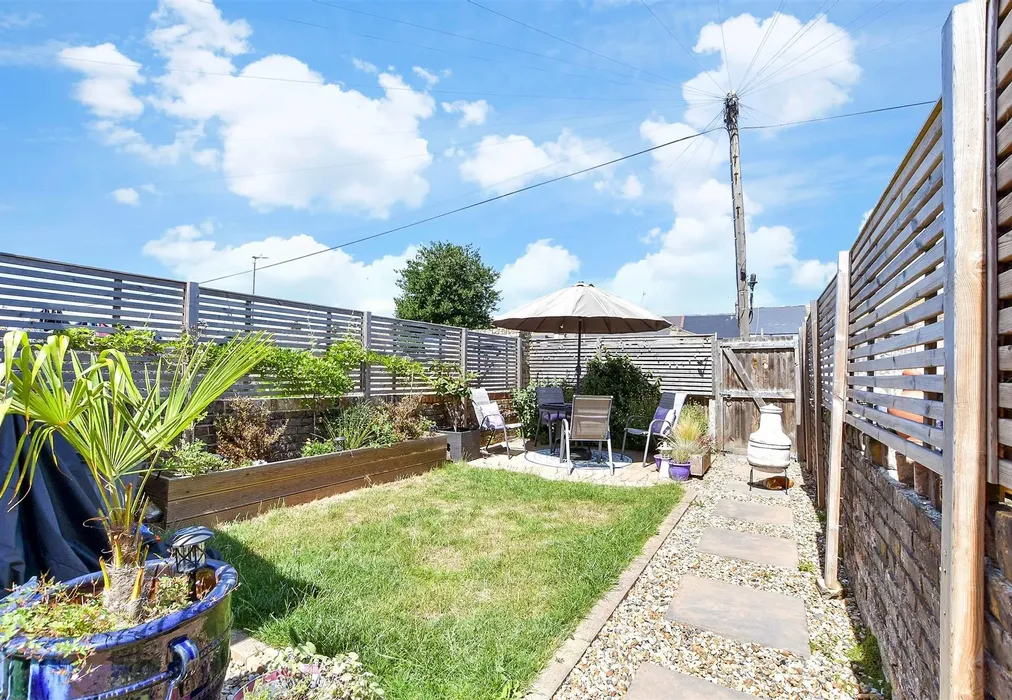 Rear Garden - Milton Avenue, Margate, Kent - Wards of Kent