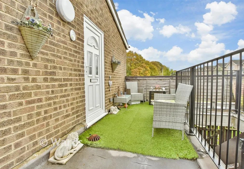 Balcony / Terrace - Renown Road, Lords Wood, Chatham, Kent - Wards of Kent