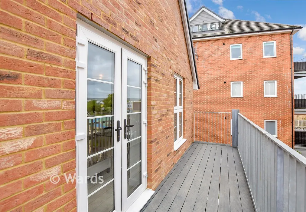 Balcony - Mill Hall, Aylesford, Kent - Wards of Kent