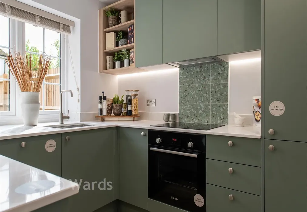 Kitchen - Old Halt Close, Fernham Homes At Fawkham Rm, Longfield, Kent - Wards of Kent