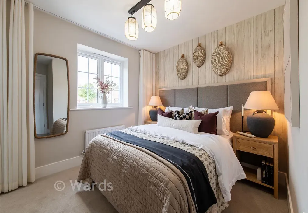 Bedroom 1 - Old Halt Close, Fernham Homes At Fawkham Rm, Longfield, Kent - Wards of Kent