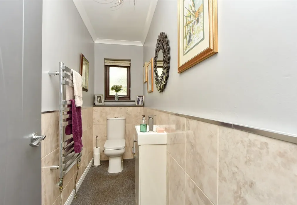 Downstairs Cloakroom - Nelson Avenue, Minster On Sea, Sheerness, Kent - Wards of Kent