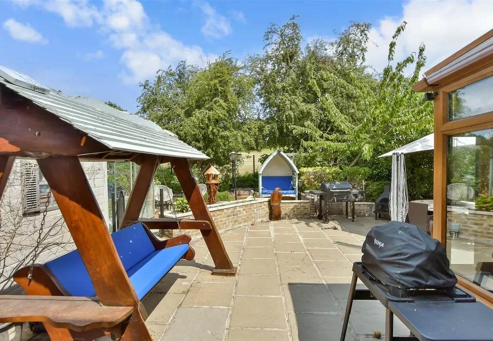Rear Garden - Nelson Avenue, Minster On Sea, Sheerness, Kent - Wards of Kent