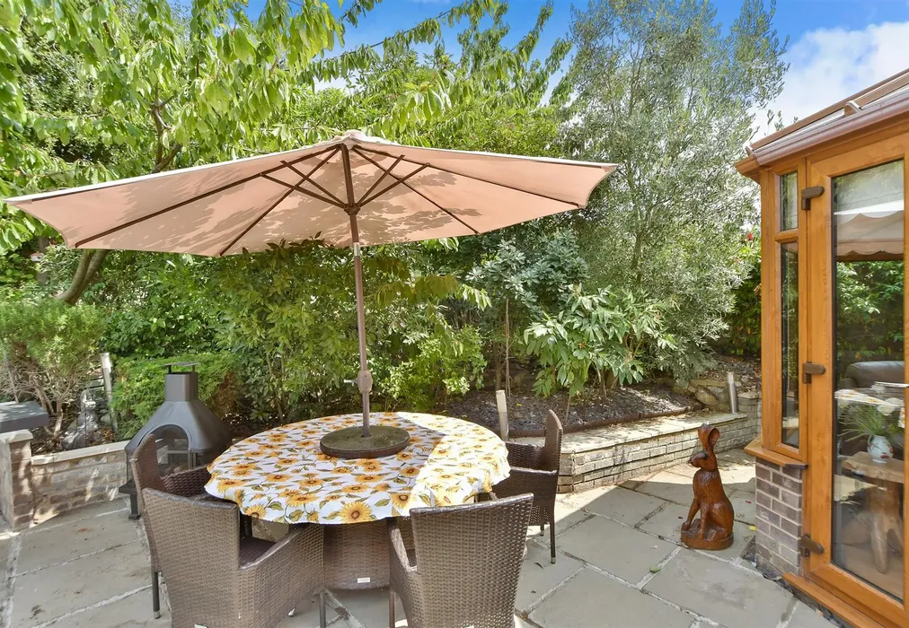 Rear Garden - Nelson Avenue, Minster On Sea, Sheerness, Kent - Wards of Kent