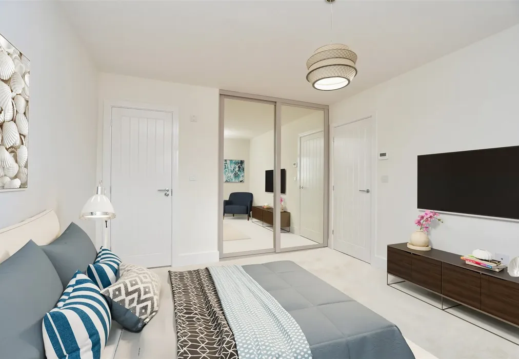 Example Bedroom - Scocles Road, Blake Gardens, Minster On Sea, Sheerness, Kent - Wards of Kent