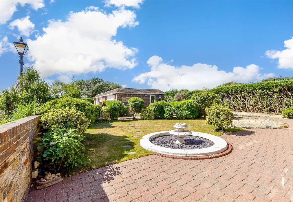 Rear Garden - Sea Road, Westgate-On-Sea, Kent - Wards of Kent