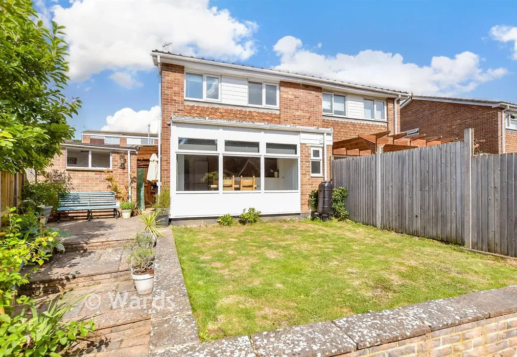 Rear Elevation - Enbrook Road, Sandgate, Folkestone, Kent - Wards of Kent