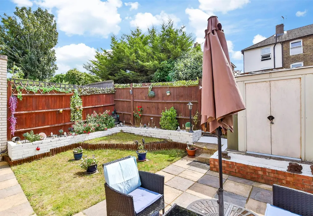 Rear Garden - Perry Street, Maidstone, Kent - Wards of Kent