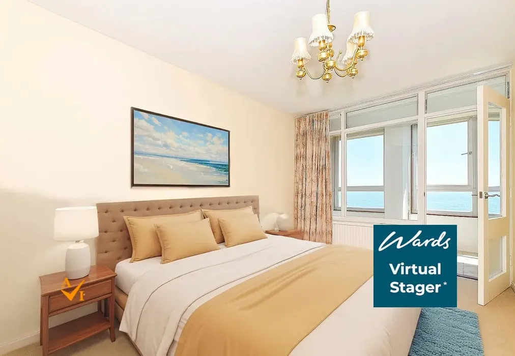 Bedroom 2 (Contemporary style) - South Road, Hythe, Kent - Wards of Kent