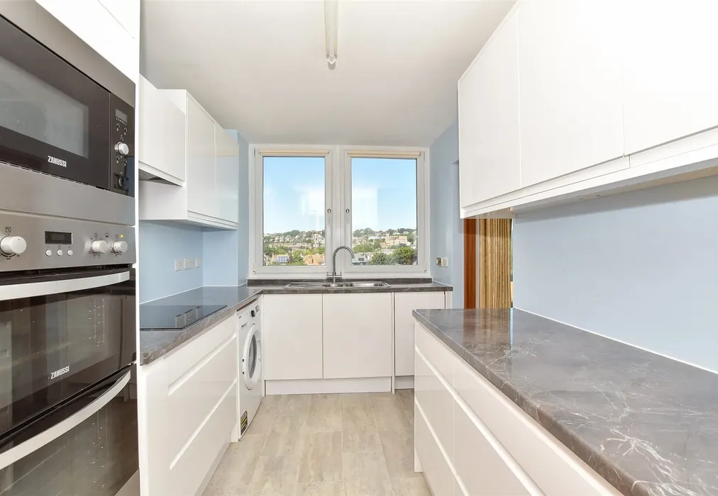 Kitchen - South Road, Hythe, Kent - Wards of Kent