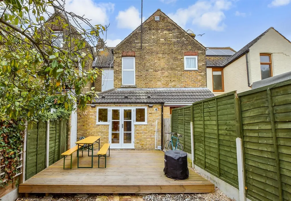 Patio / Decking - Borstal Hill, Whitstable, Kent - Wards of Kent