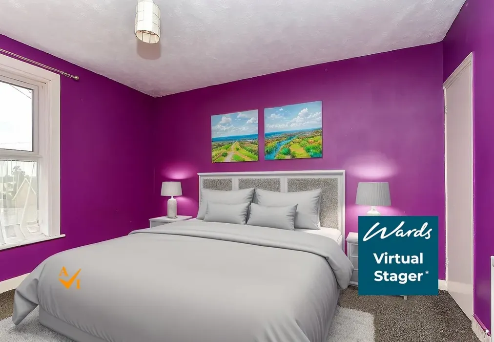 Bedroom 1 (Contemporary style) - The Street, Bapchild, Sittingbourne, Kent - Wards of Kent