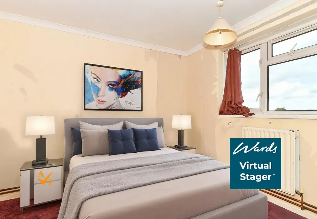 Bedroom 2 (Contemporary style) - Shipwrights Avenue, Chatham, Kent - Wards of Kent