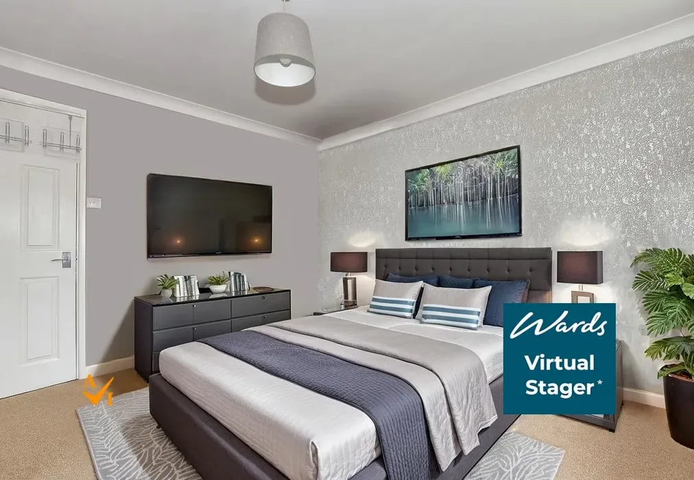 Bedroom (Modern style) - Willowside, Snodland, Kent - Wards of Kent