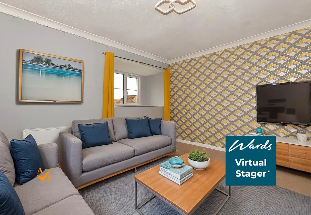 Lounge (Contemporary style) - Willowside, Snodland, Kent - Wards of Kent