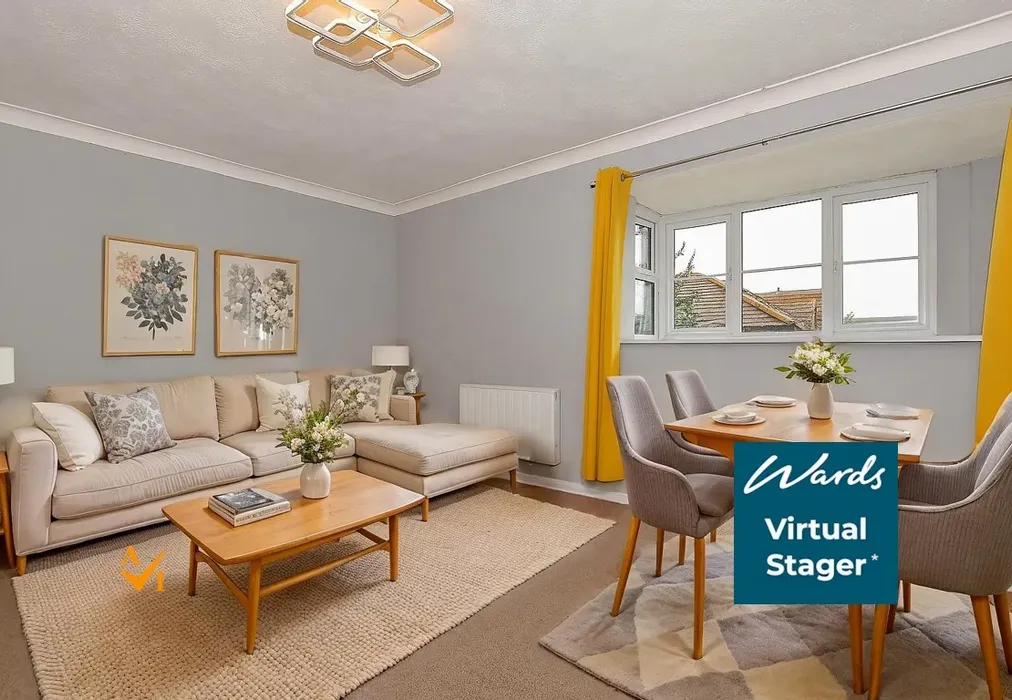 Lounge (Contemporary style) - Willowside, Snodland, Kent - Wards of Kent