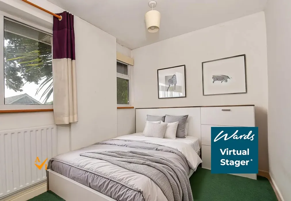 Bedroom 3 (Modern style) - St. Mary's Green, Kennington, Ashford, Kent - Wards of Kent