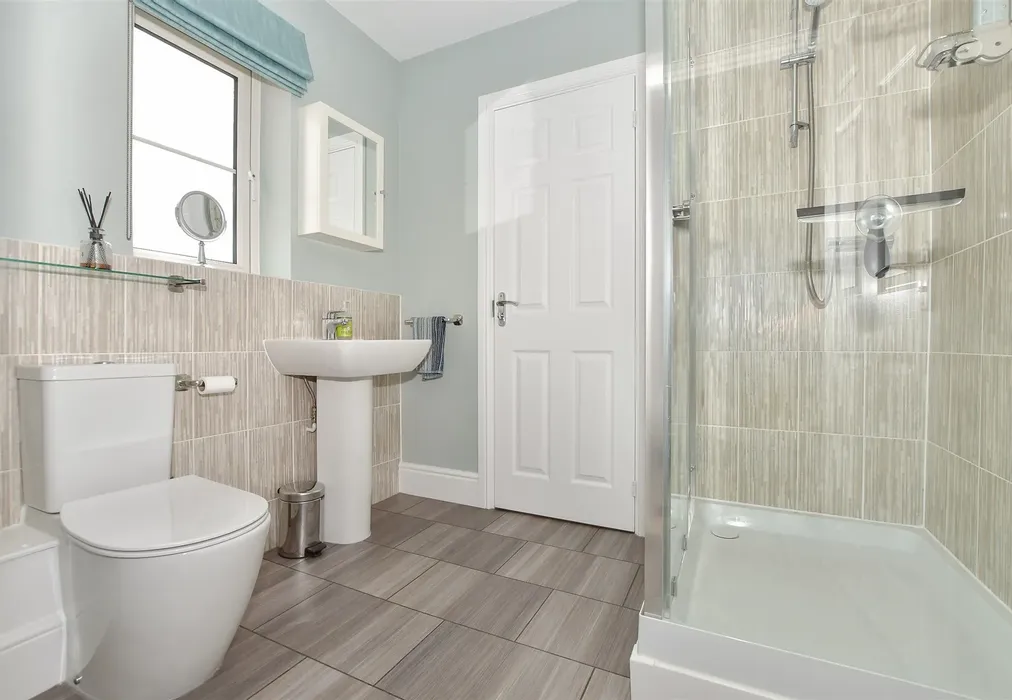 Shower Room - Wisteria Drive, Crawley, West Sussex - Wards of Kent