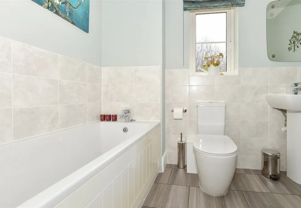 Bathroom - Wisteria Drive, Crawley, West Sussex - Wards of Kent