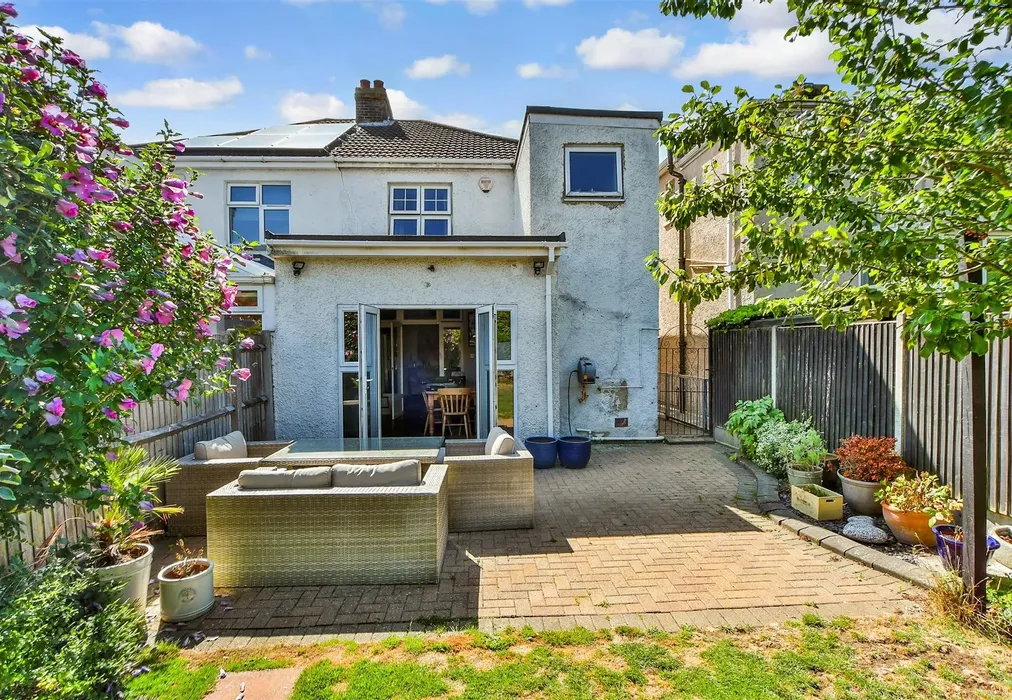 Rear Elevation - Magpie Hall Road, Chatham, Kent - Wards of Kent