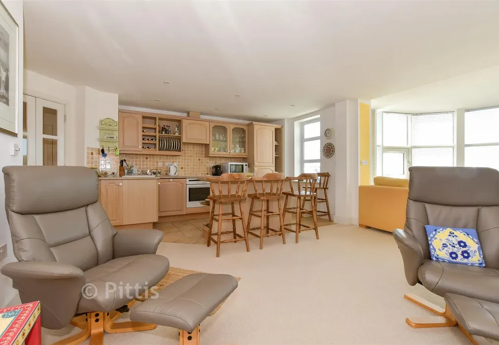 Kitchen/ Living Room - Church Street, Ventnor, Isle of Wight - Wards of Kent