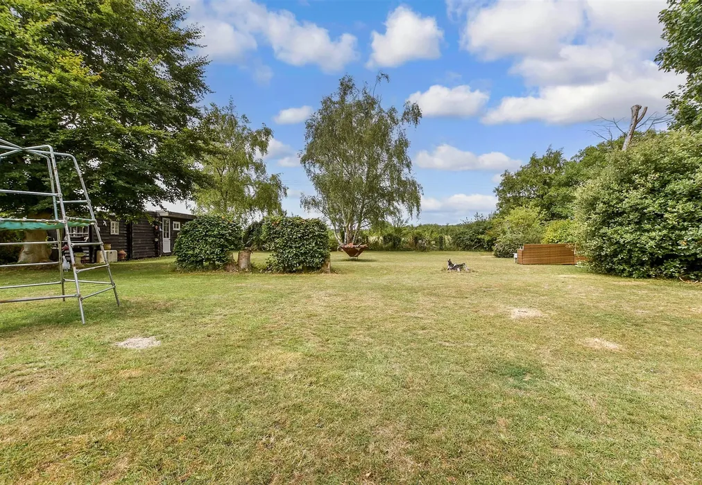 Rear Garden - Deal Road, Northbourne, Deal, Kent - Wards of Kent
