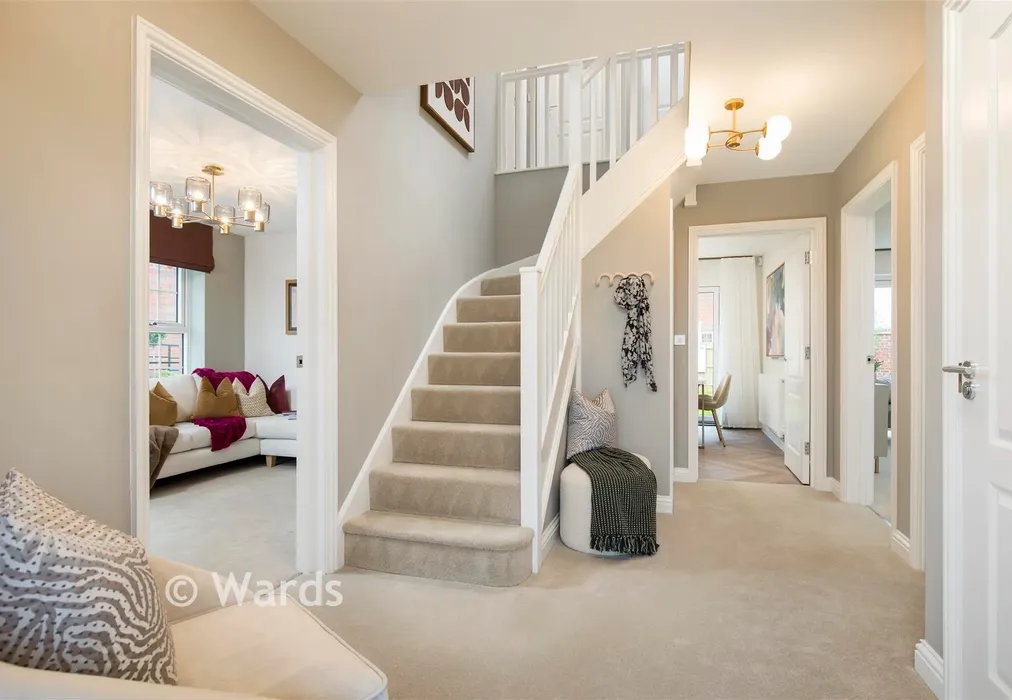 Entrance Hall - Richmond Park, Whitfield, Dover, Kent - Wards of Kent