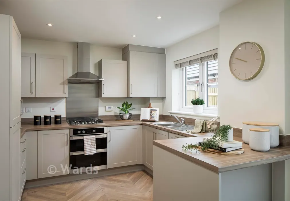 Kitchen - Richmond Park, Whitfield, Dover, Kent - Wards of Kent