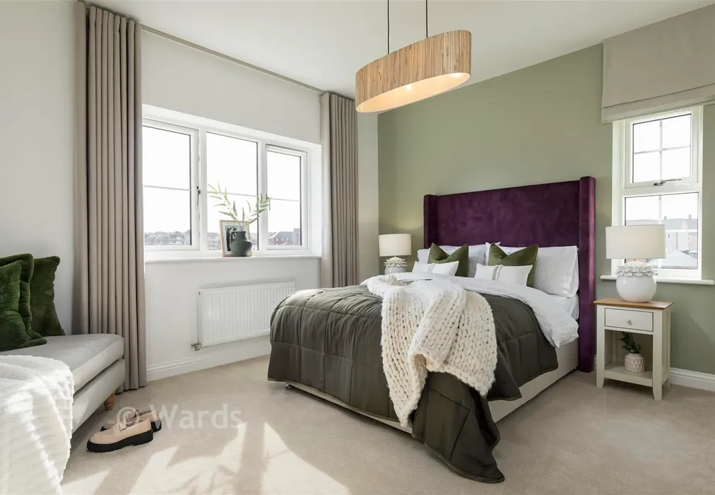 Bedroom 1 - Richmond Park, Whitfield, Dover, Kent - Wards of Kent