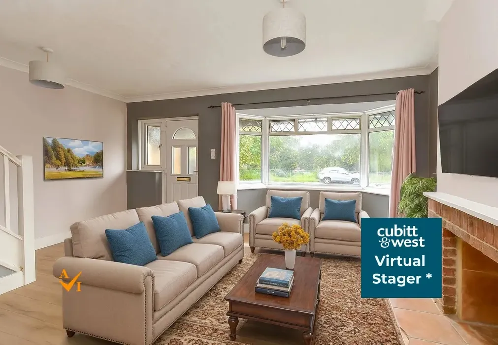 Lounge (Contemporary style) - Sompting Road, Worthing, West Sussex - Wards of Kent