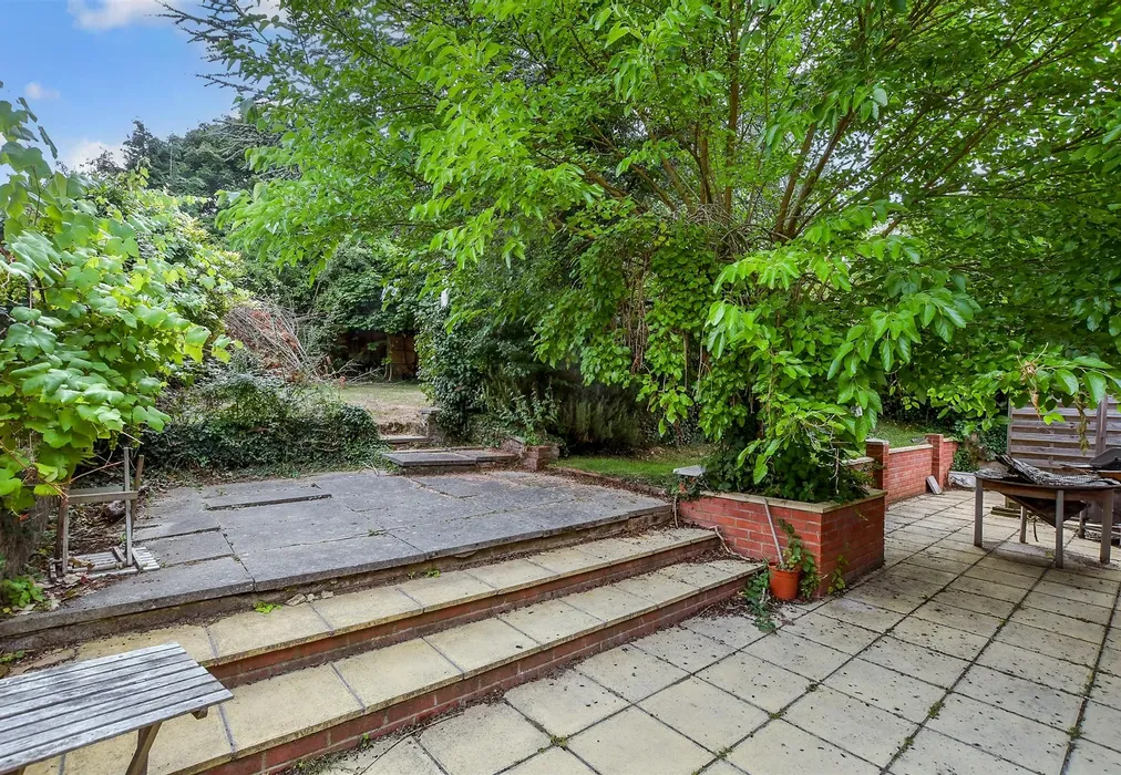 Rear Garden - Headcorn Drive, Canterbury, Kent - Wards of Kent
