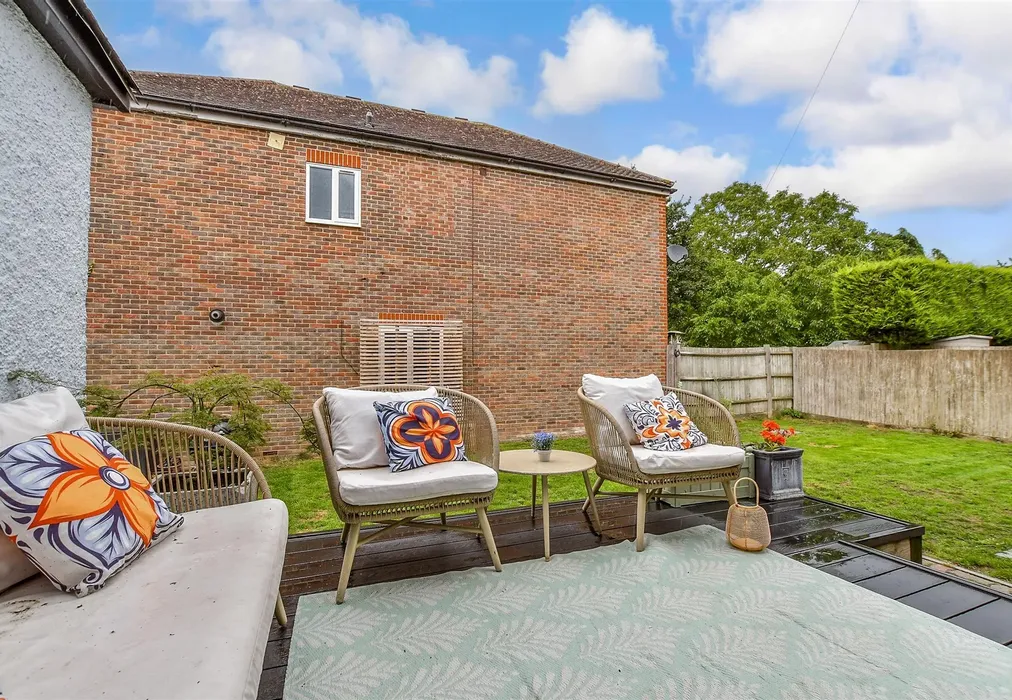 Patio / Decking - Pound Road, East Peckham, Tonbridge, Kent - Wards of Kent