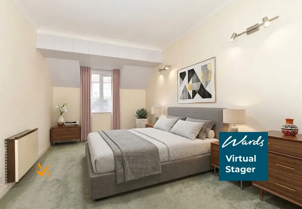 Bedroom (Contemporary style) - Bartholomew Street, Hythe, Kent - Wards of Kent