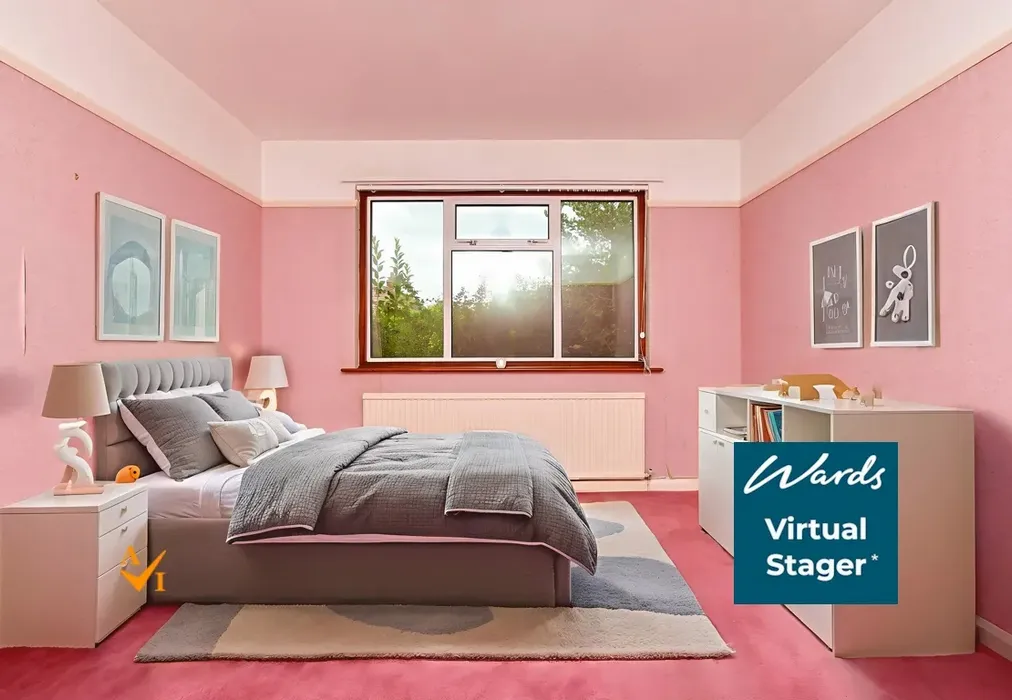 Bedroom 2 (Modern style) - Canterbury Road, Westbrook, Margate, Kent - Wards of Kent