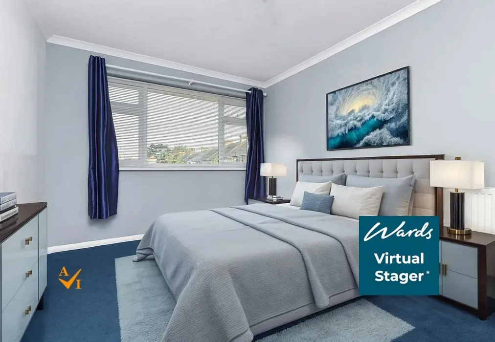 Bedroom 2 (Contemporary style) - St. Benet's Road, Westgate-On-Sea, Kent - Wards of Kent