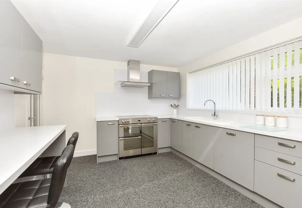 Kitchen - Whiteness Green, Kingsgate, Broadstairs, Kent - Wards of Kent