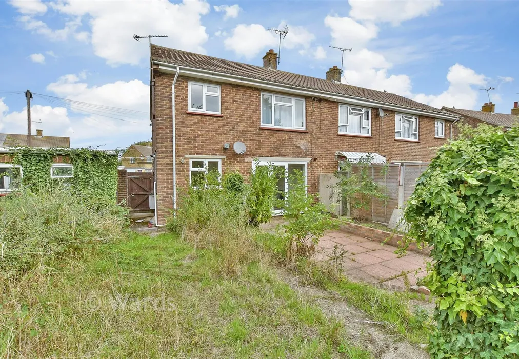 Rear Elevation - Kent Avenue, Sittingbourne, Kent - Wards of Kent