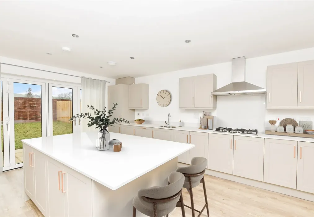 Kitchen - Red House, Liberty View, Old Ashford Road, Lenham, Maidstone, Kent - Wards of Kent