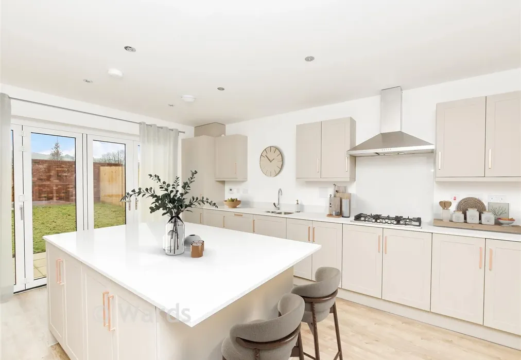 Kitchen - Red House, Liberty View, Old Ashford Road, Lenham, Maidstone, Kent - Wards of Kent