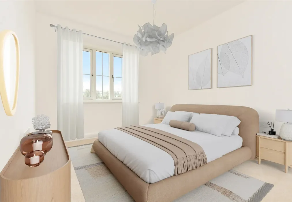 Bedroom 1 - Red House, Liberty View, Old Ashford Road, Lenham, Maidstone, Kent - Wards of Kent