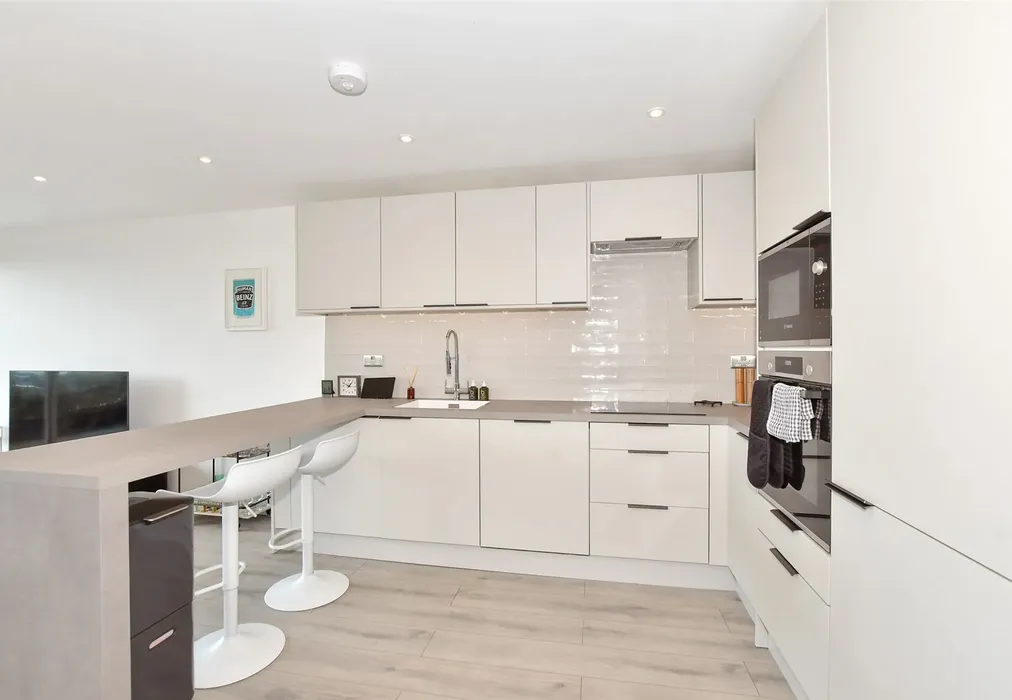 Lounge/ Kitchen - The Leas, Folkestone, Kent - Wards of Kent