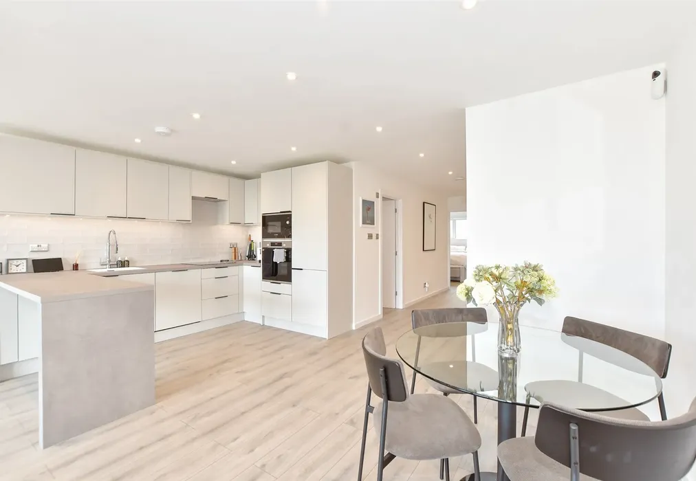 Lounge/ Kitchen - The Leas, Folkestone, Kent - Wards of Kent
