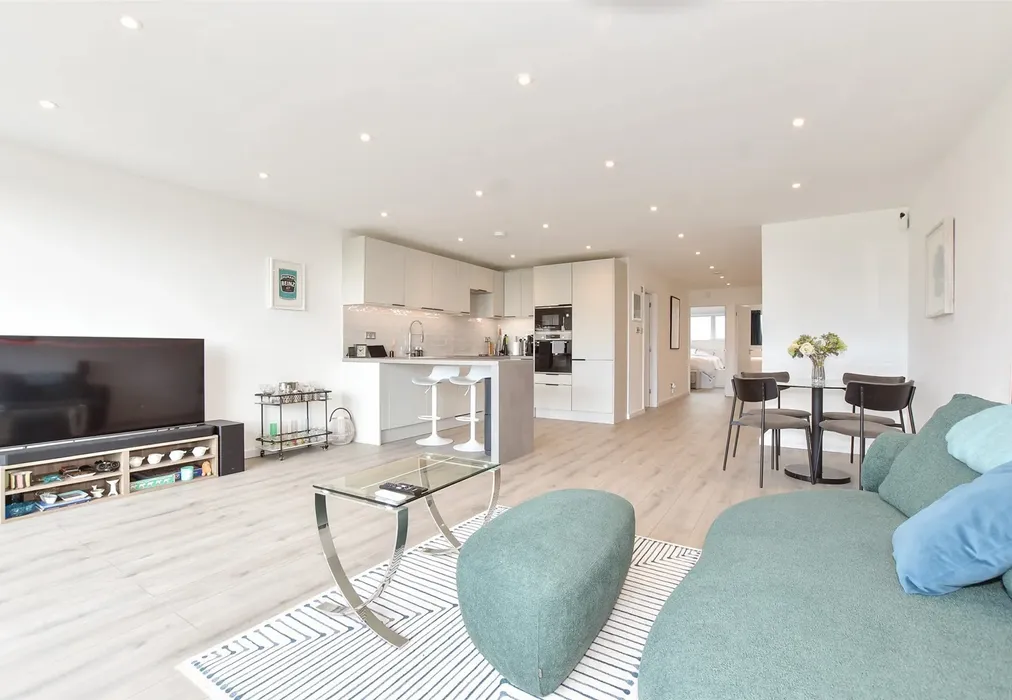 Lounge/ Kitchen - The Leas, Folkestone, Kent - Wards of Kent