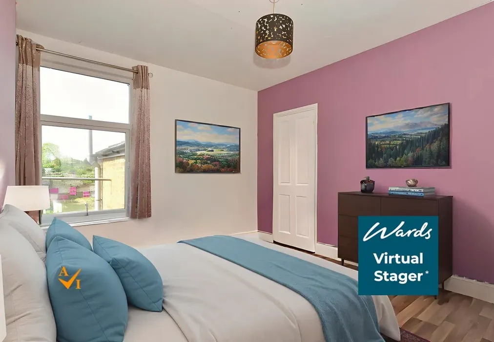 Bedroom 2 (Contemporary style) - Wellwinch Road, Sittingbourne, Kent - Wards of Kent