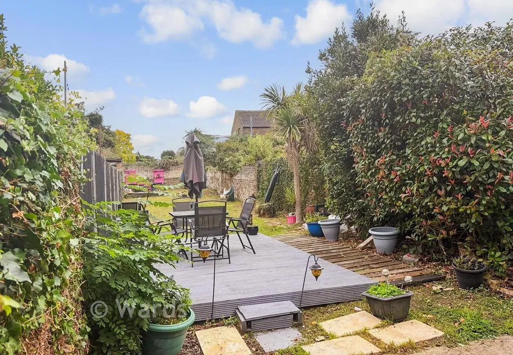 Rear Garden - Wellwinch Road, Sittingbourne, Kent - Wards of Kent