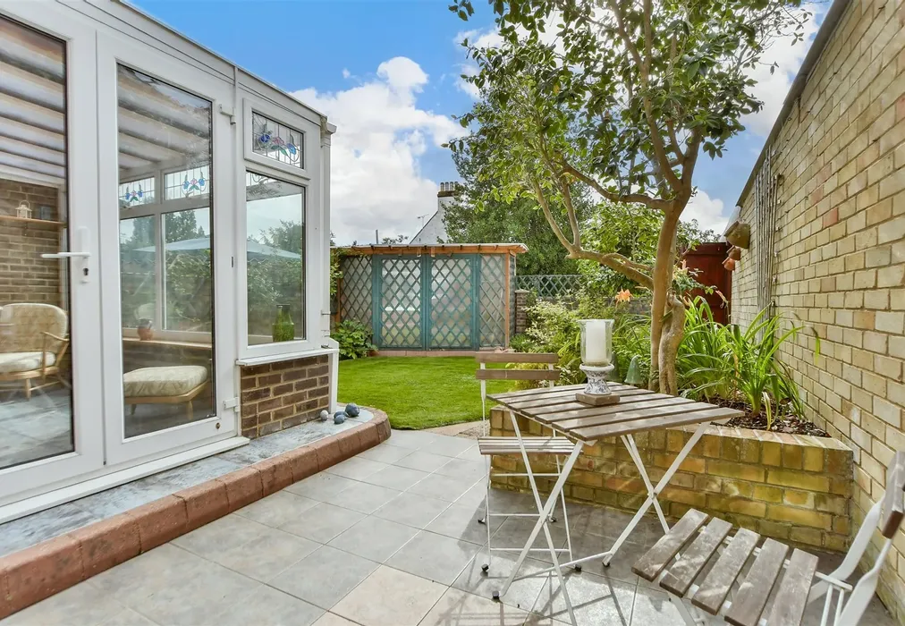 Patio - Burntwick Drive, Lower Halstow, Sittingbourne, Kent - Wards of Kent