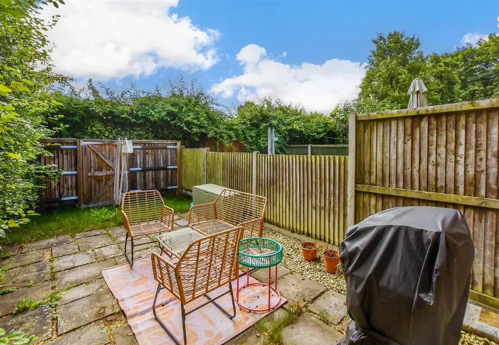 Rear Garden - Mayfair Avenue, Loose, Maidstone, Kent - Wards of Kent