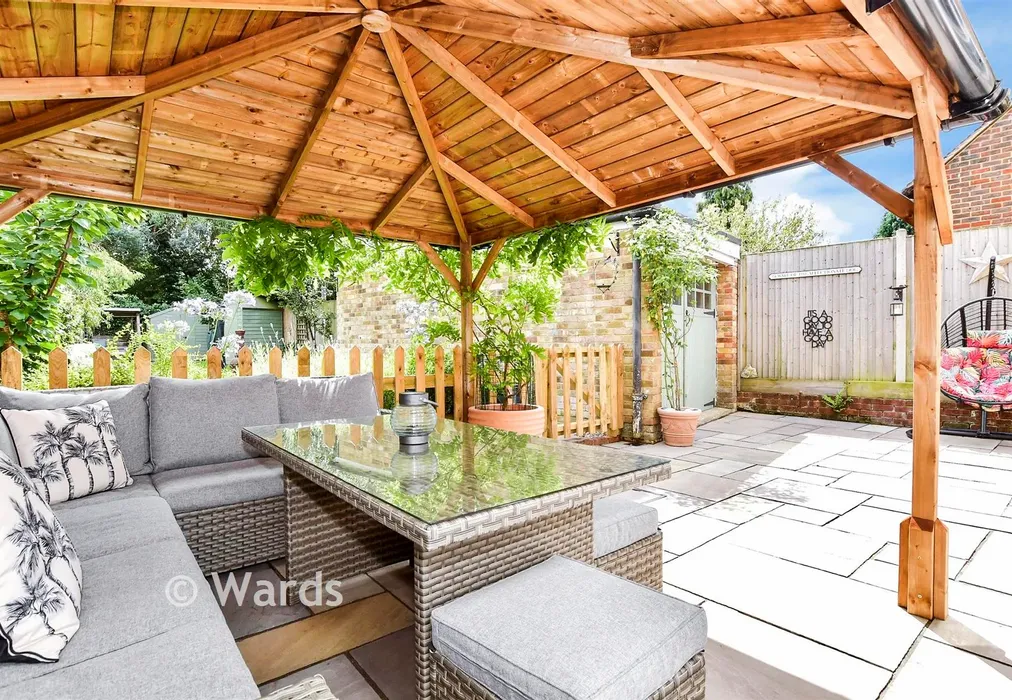 Rear Garden - Berwyn Grove, Loose, Maidstone, Kent - Wards of Kent